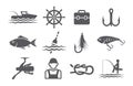 Fishing icons