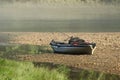 Fishing kayak rig ready to go Royalty Free Stock Photo