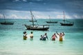 Fishing Ladies on Zanzibar Island