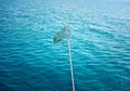 Fishing landing net Royalty Free Stock Photo