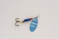 Fishing lure, bait spoon Royalty Free Stock Photo