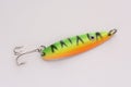 Fishing lure, bait spoon Royalty Free Stock Photo