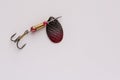 Fishing lure, bait spoon Royalty Free Stock Photo