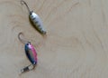 Fishing lure. Equipment Royalty Free Stock Photo