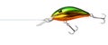 Fishing lure wobbler isolated Royalty Free Stock Photo