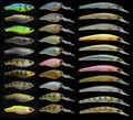 Fishing lures Royalty Free Stock Photo