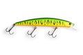 Fishing lures. Colorful wobbler.