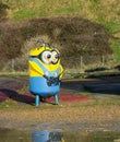 Fishing Minion character . Newhaven, Sussex, UK