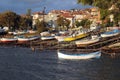 Fishing motorboats in Akhtopol
