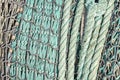 Fishing net background Royalty Free Stock Photo