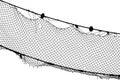 Fishing Net BW Royalty Free Stock Photo