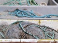 Fishing Net Detail Royalty Free Stock Photo