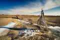 Dry lake Royalty Free Stock Photo