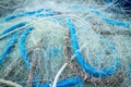 Fishing net texture