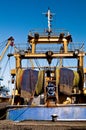 Fishing nets on a fishing trawler