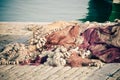 Fishing nets Royalty Free Stock Photo