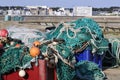 Fishing nets at Quiberon in France