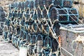 Fishing Nets (Stacked) Royalty Free Stock Photo