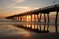 Fishing Pier Royalty Free Stock Photo