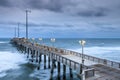 Fishing Pier Atlantic Ocean Nags Head North Carolina Royalty Free Stock Photo