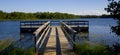 Fishing Pier in Blue Lake