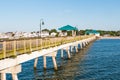 The Fishing Pier at Buckroe Beach Facing Shore