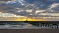 Fishing Pier Royalty Free Stock Photo