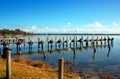 Fishing pier, Eagle Point, small town in Victoria, Australia Royalty Free Stock Photo