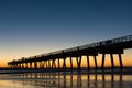 Fishing Pier in Morning Royalty Free Stock Photo