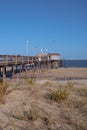 Fishing pier in Ocean City, Maryland, USA Royalty Free Stock Photo