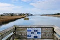 Fishing Pier for salt marsh fishes