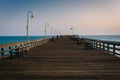 The fishing pier in Ventura, California. Royalty Free Stock Photo