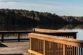 Fishing Pier with View of Lake at Stumpy Lake