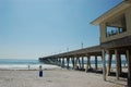 Fishing Pier - Wrightsville Beach NC Royalty Free Stock Photo