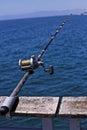 Fishing pole Royalty Free Stock Photo