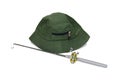 Fishing Pole and hat