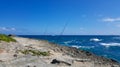 Fishing Poles at the Ready Royalty Free Stock Photo