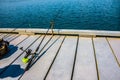 Fishing Poles Royalty Free Stock Photo