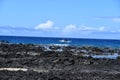 Fishing ponds at Kaloko-Honokohau National Historic Park at Kailua-Kona on the Big Island in Hawaii