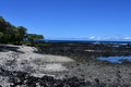 Fishing ponds at Kaloko-Honokohau National Historic Park at Kailua-Kona on the Big Island in Hawaii