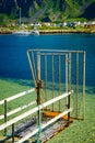 Fishing port in Bleik village, Andoya island