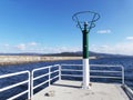 Fishing port and marina in the estuary. In Galicia Northwest Spain