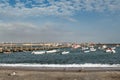 The fishing port od Sagres, Algarve Royalty Free Stock Photo