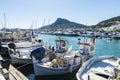 Fishing port and recreational boats in Estartit, Spain Royalty Free Stock Photo