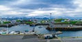 The fishing port, in Stykkisholmur Royalty Free Stock Photo