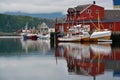 Fishing port in SvolvÃÂ¦r, Norway