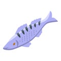 Fishing prey icon isometric vector. Piscatorial industry Royalty Free Stock Photo