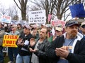 Fishing Protest at the US Capital