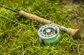 Fishing reel and rod