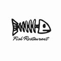 Fishing restauant logo Royalty Free Stock Photo